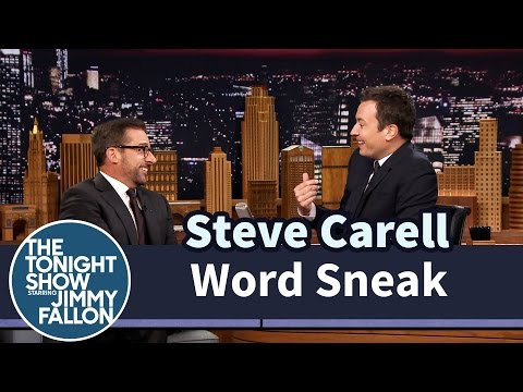 Word Sneak with Steve Carell