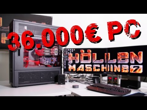 36.000€-Gaming-PC - Alle Infos zur Höllenmaschine 7 | deutsch / german