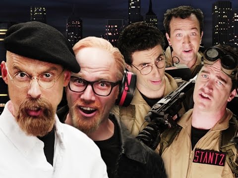 Ghostbusters vs Mythbusters.  Epic Rap Battles of History Season 4.