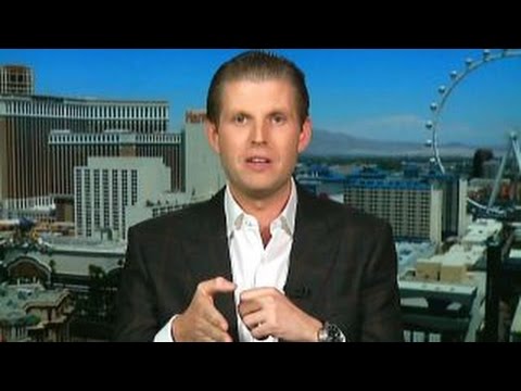 Does Eric Trump think his dad is the inevitable GOP nominee?