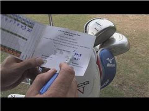 Golfing Tips : How to Calculate a Handicap in Golf