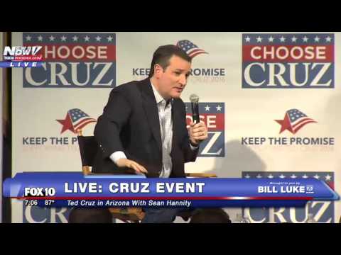 FNN: Ted Cruz & Sean Hannity - Carly Fiorina, Rick Perry Arizona FULL