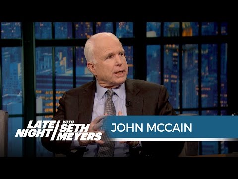 John McCain on Ted Cruz and Bernie Sanders' Primary Momentum - Late Night with Seth Meyers