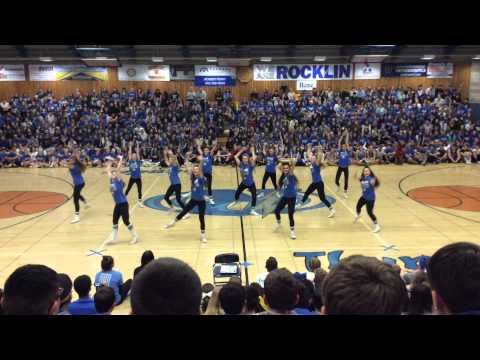 Rocklin High School Dance Team Varsity Hip Hop Runaway Rally