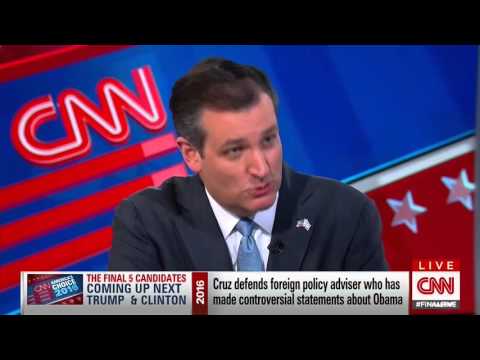 Ted Cruz with Wolf Blitzer | March 21, 2106