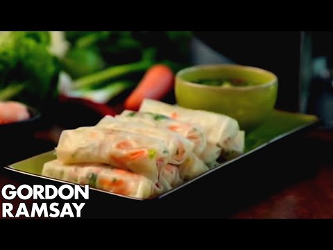 Fresh Prawn Rolls - Gordon Ramsay