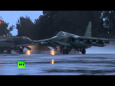 RAW: Second group of Russian fighter jets leaving Syria