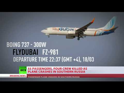 Flydubai Boeing crash in Rostov-on-Don kills everyone on board