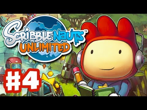 Scribblenauts Unlimited - Gameplay Walkthrough Part 4 - Capital City Runoff (PC, Wii U, 3DS)