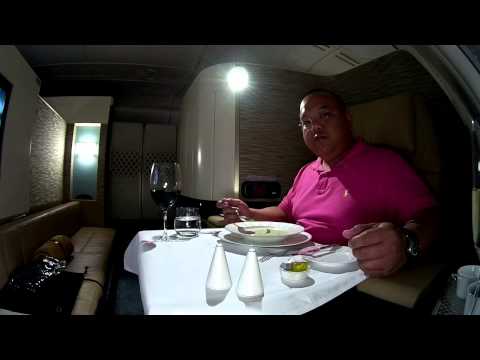 A380 Etihad Airways First Class Apartment Suite Experience Abu Dhabi to London