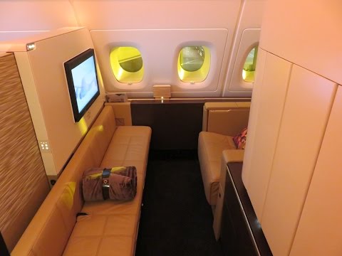 Etihad Airways A380 First Class Apartment London to Abu Dhabi: a trip report