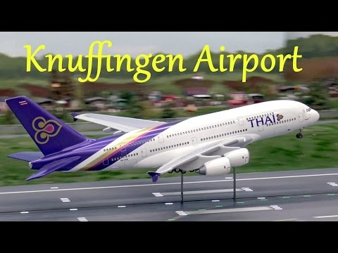 20 Minutes of Plane Spotting @ World's largest model airport | Miniatur Wunderland Hamburg