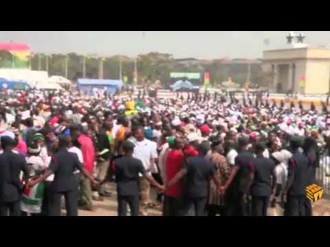 Swearing in of President John Dramani Mahama of Ghana