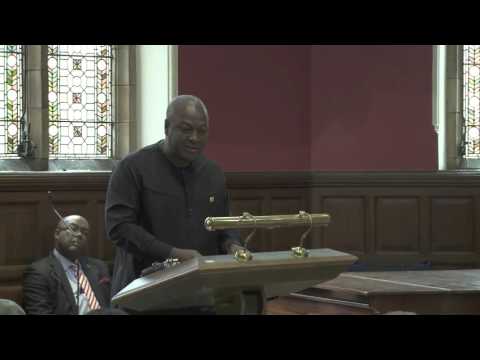 His Excellency John Dramani Mahama, President of the Republic of Ghana