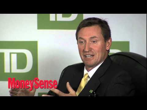 MoneySense power play with Wayne Gretzky