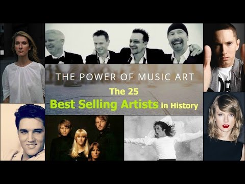 The 25 Best Selling Music Artists in History