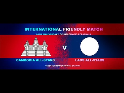 BTV live, Cambodia all stars vs Laos All stars, Cambodia football, 18 march 2016, Half Time