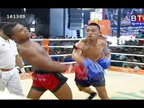 Khmer Boxing, Meun Sophea Vs. Vong Noy, BTV Boxing, 17 January 2016