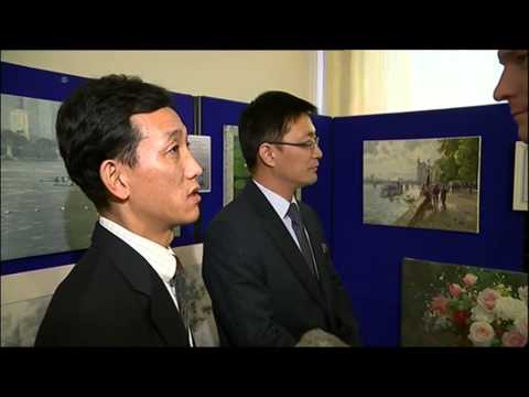 A rare look inside North Korea's London Embassy - Luke Hanrahan reports