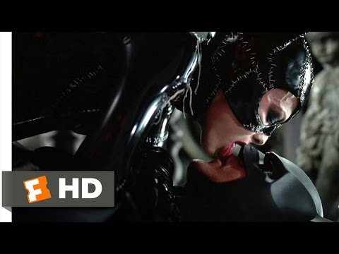 Batman Returns (6/10) Movie CLIP - A Deadly Kiss (1992) HD