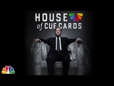 "House of Cue Cards" (Part 1 of 2) - The Tonight Show Starring Jimmy Fallon