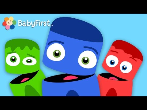 Coloring Nature | Learn the Colors | Color Crew | BabyFirst TV