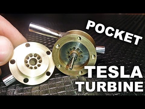 Making A Powerful Micro Tesla Turbine [Full Video]