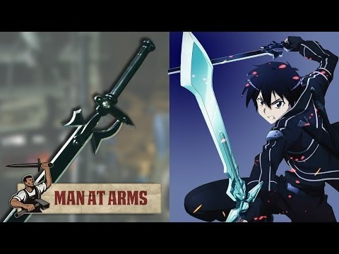 Kirito's Elucidator (Sword Art Online) - MAN AT ARMS