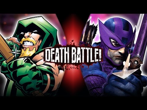 Green Arrow VS Hawkeye | DEATH BATTLE!