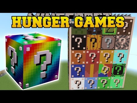 Minecraft: LUCKY BLOCK HUNGER GAMES - Lucky Block Mod - Modded Mini-Game