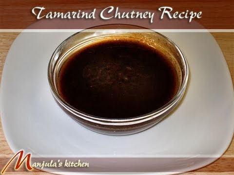 Tamarind Chutney Recipe by Manjula, Indian Vegetarian Food