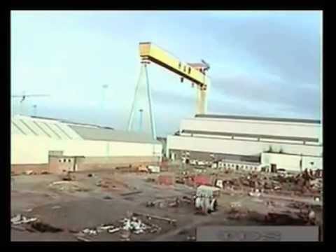 Demolition of Harland and Wolff buildings