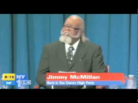 Jimmy McMillan "The Rent Is Too Damn High Party" :: NY Governor Candidate