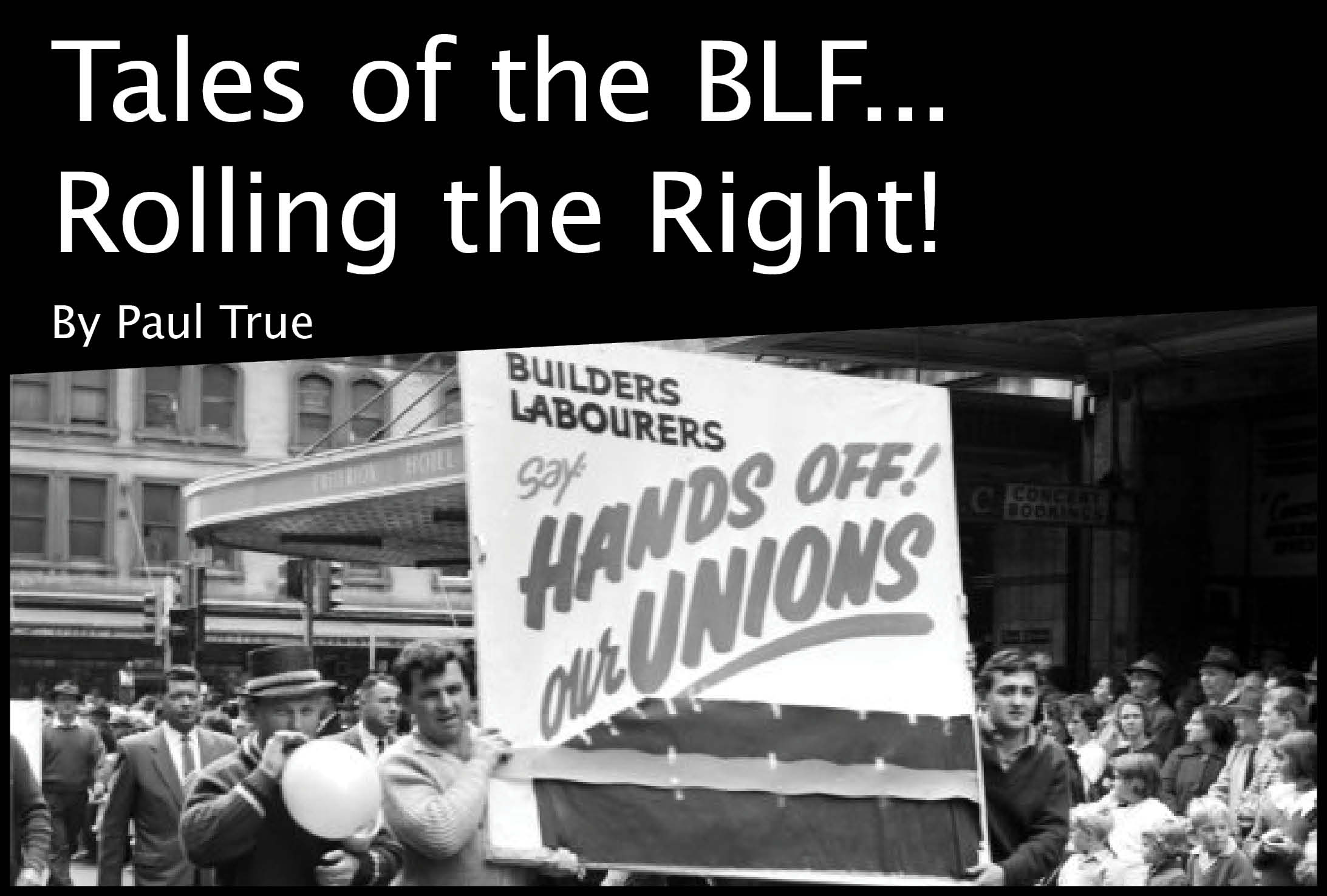 Tales of the BLF… Rolling the Right!