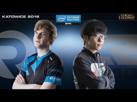 League of Legends - OG vs. RNG - IEM Katowice 2016 - Group A