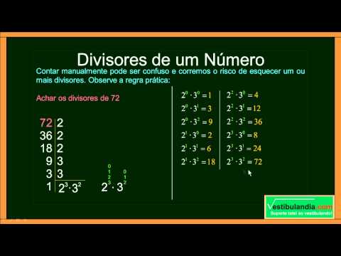 Matemática Zero 2.0 - Aula 11 - MMC e MDC - (parte 1 de 1)