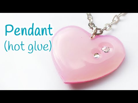 DIY crafts: PENDANT (hot glue) EASY - Innova Crafts