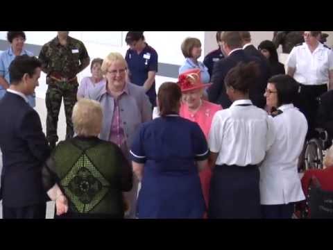 Official opening of Queen Elizabeth Hospital Birmingham