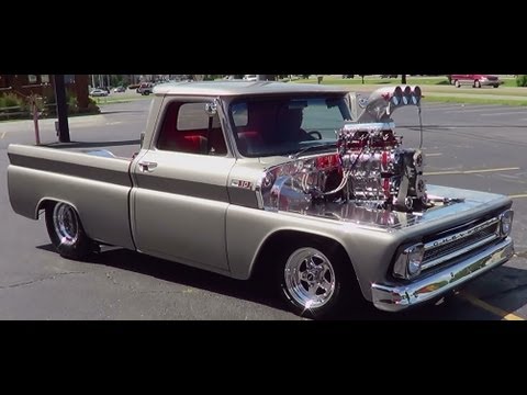 1965 Chevy Pickup Twin Supercharged