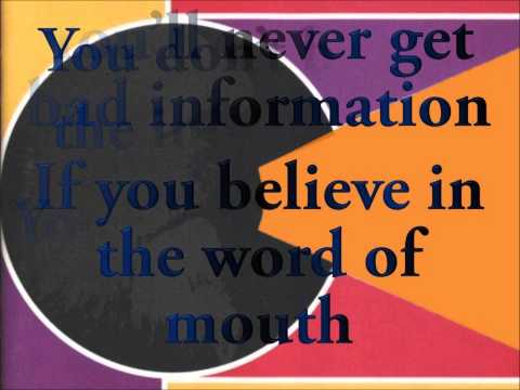 Mike and the Mechanics - Word of Mouth - Lyrics - HD