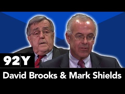 David Brooks and Mark Shields with Jeff Greenfield