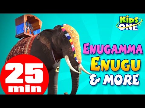 Enugamma Enugu | Chitti Chilakamma & more Nursery Rhymes Collection for Children | KidsOne