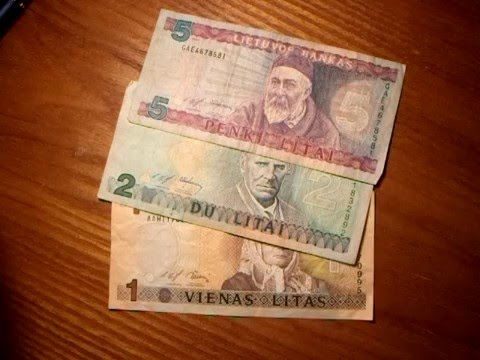 Banknote Overview Lithuania Litas