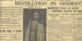 New York Herald: Kaiser abdicates