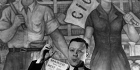 United Auto Workers union leader, Walter Reuther.