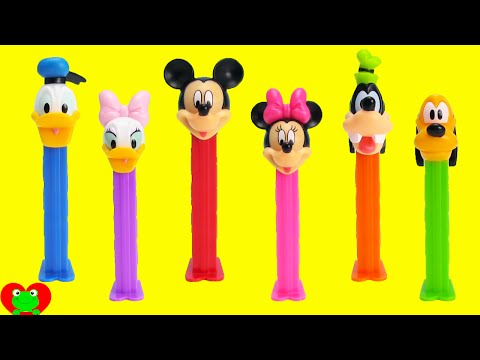 Mickey Mouse Club House Pez Dispensers with Minnie Mouse and More