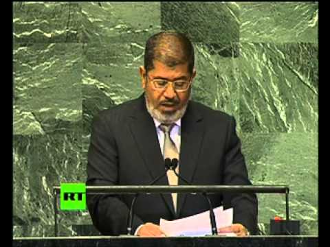 Egypt's Morsi debuts at UN General Assembly (Full speech)