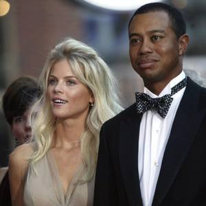 Tiger Woods and his ex-wife, Elin Nordegren