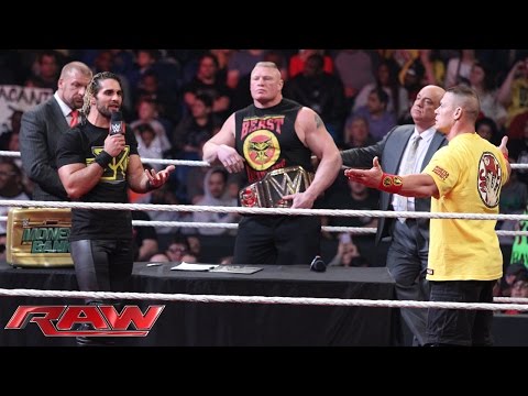 Royal Rumble WWE World Heavyweight Championship Contract Signing: Raw, January 12, 2015