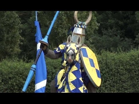 Medieval Jousting - Hever Castle - The Knights of Royal England